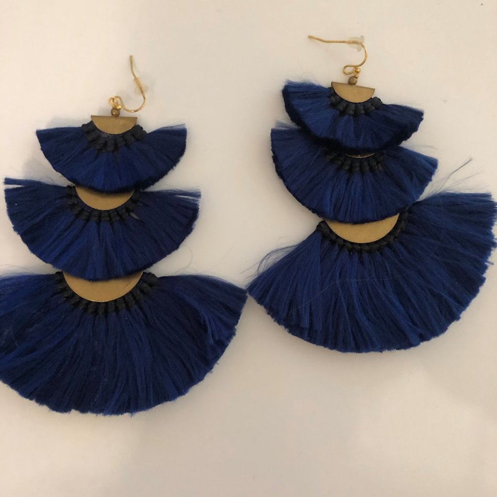 Anthropologie Earings - only worn once!